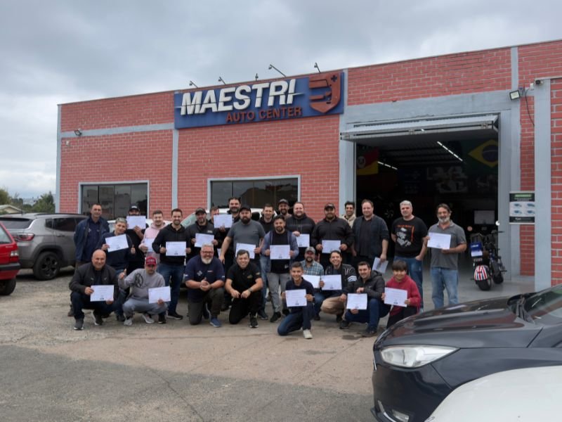 Turma formada no curso Mestre do PowerShift do Professor DiCaixa